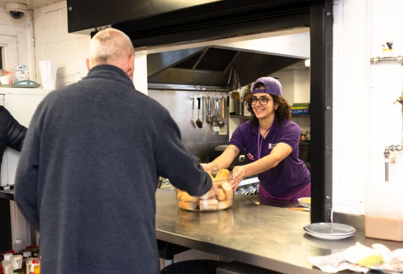 Hostel Kitchen