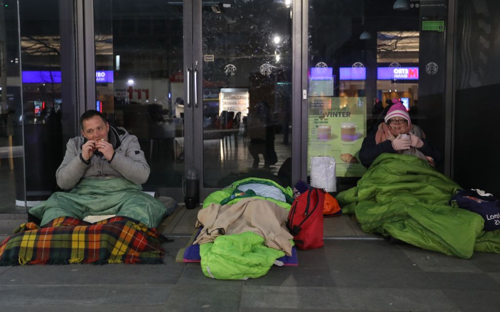 Big Sleepout at Queens Square